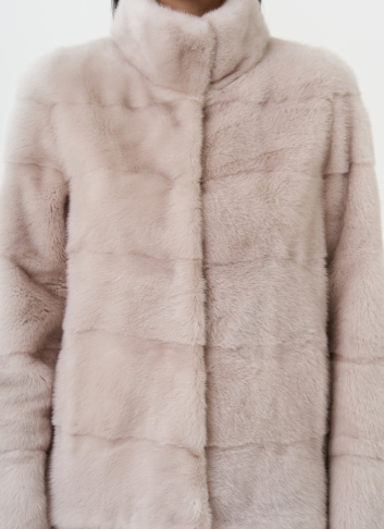 Шуба-трансформер из меха норки